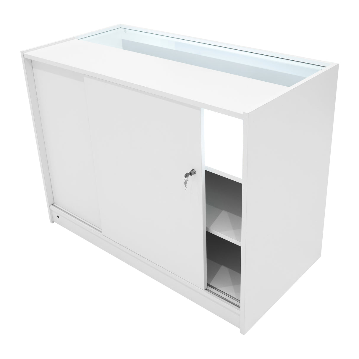 Harmonia LED Winkel Toonbank Set B1200, C1200 & LM60 - Wit