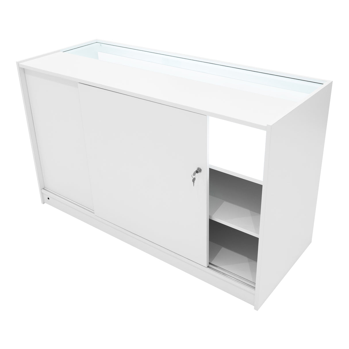 Harmonia LED Winkel Toonbank Set B1500, C1500 & LM60 - Wit