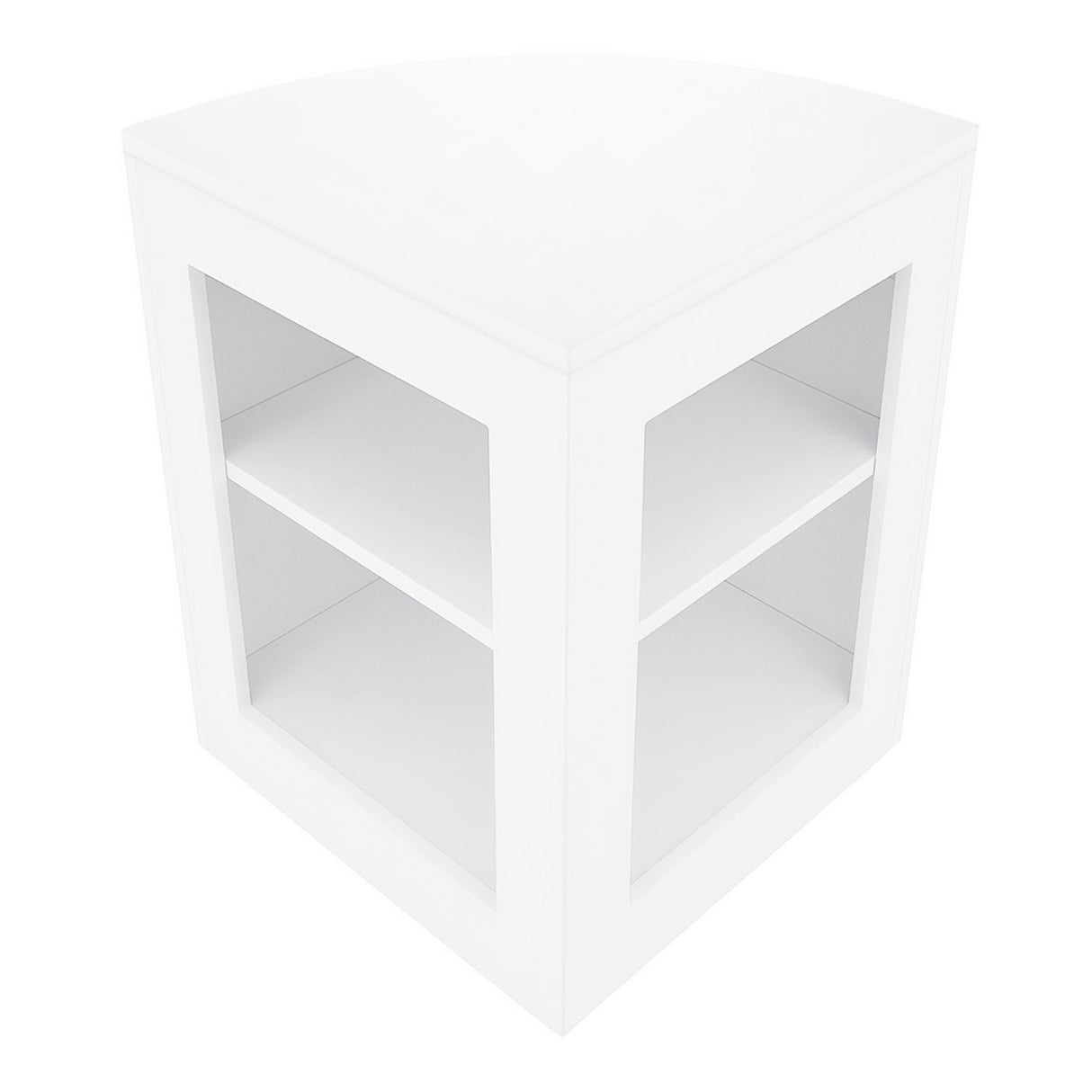 Luna LED Winkel Toonbank Set CM60, TB60 & 2 x B1500 - Wit