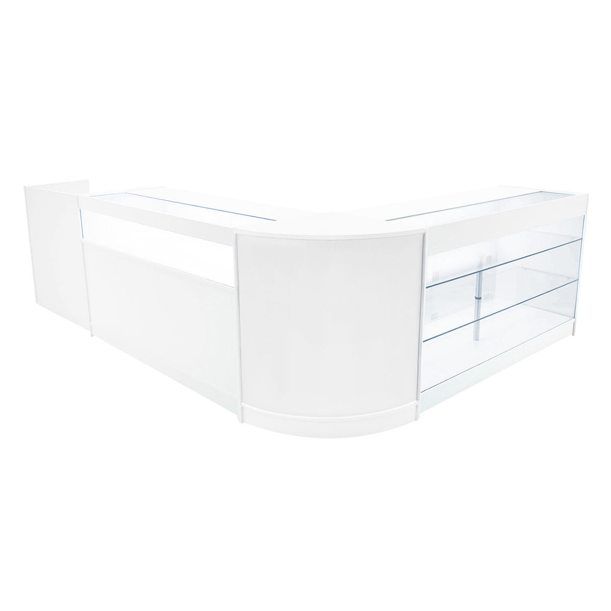 Polaris LED Winkel Toonbank Set K1500, B1500, TB60 & CM60 - Wit