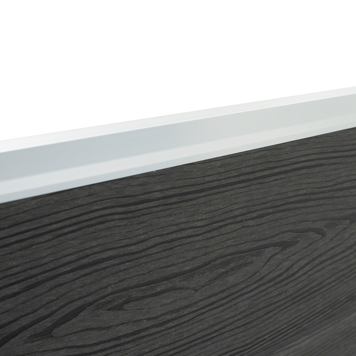 Composiet Schutting Paneel & 2 x LED Palen - Grijs