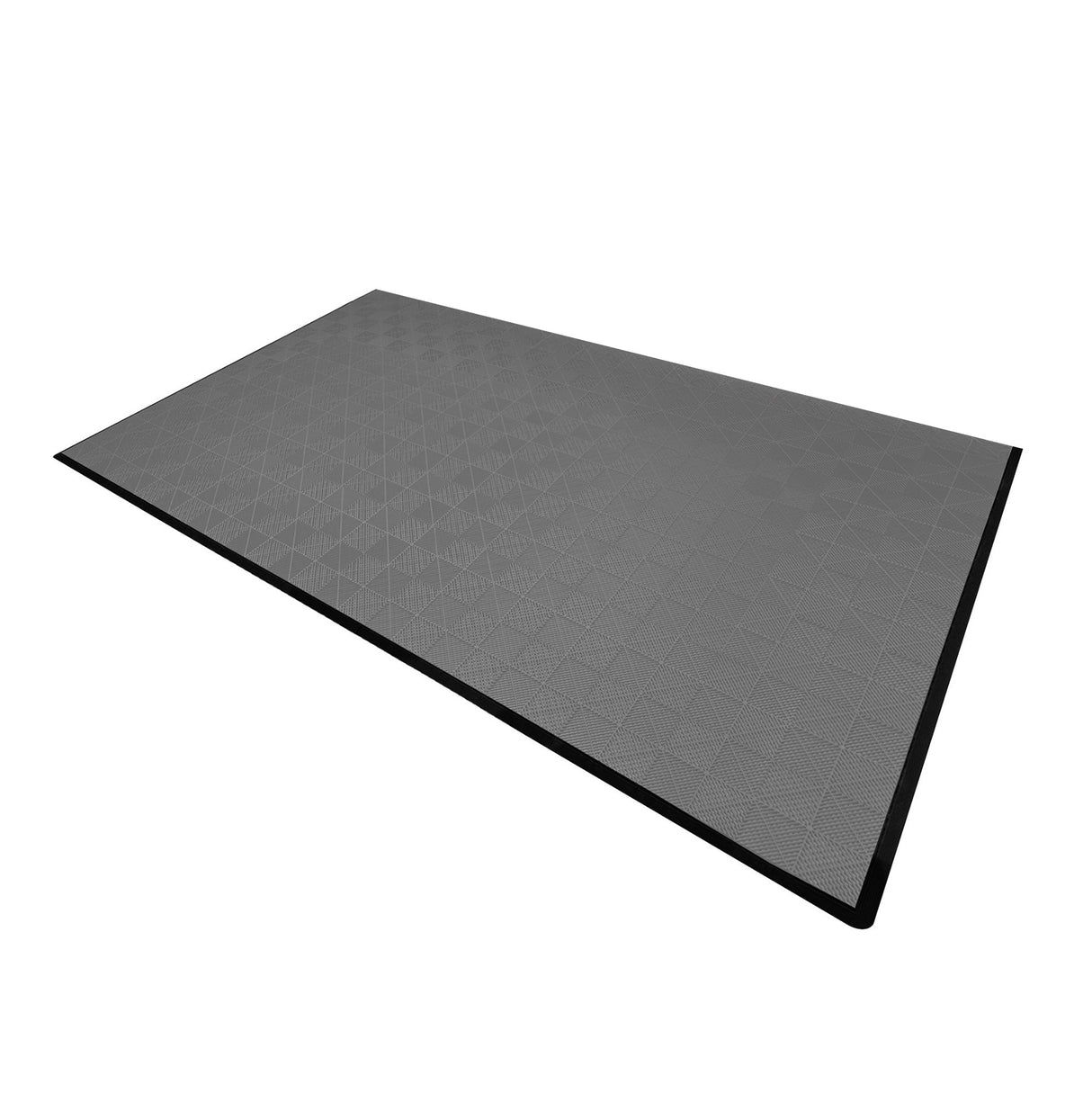 Geventileerde Kliktegels 3,2m x 6m voor Garage en Werkplaatsen, Antislip - 120 Grijs