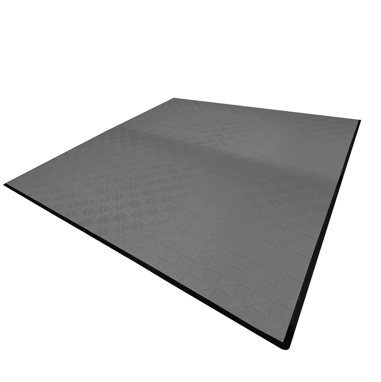 Geventileerde Kliktegels 6m x 6m voor Garage en Werkplaatsen, Antislip - Grijs