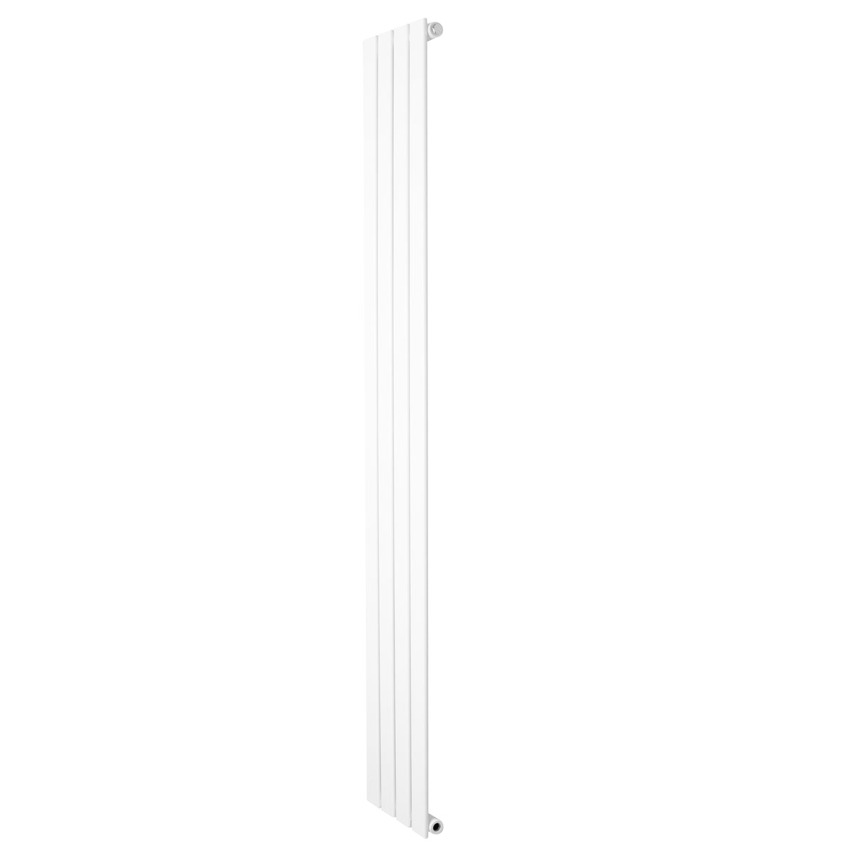 Strakke, witte design radiator met vlakke panelen, 1 kolom, afmetingen 1800 x 280 mm, ideaal voor moderne interieurs