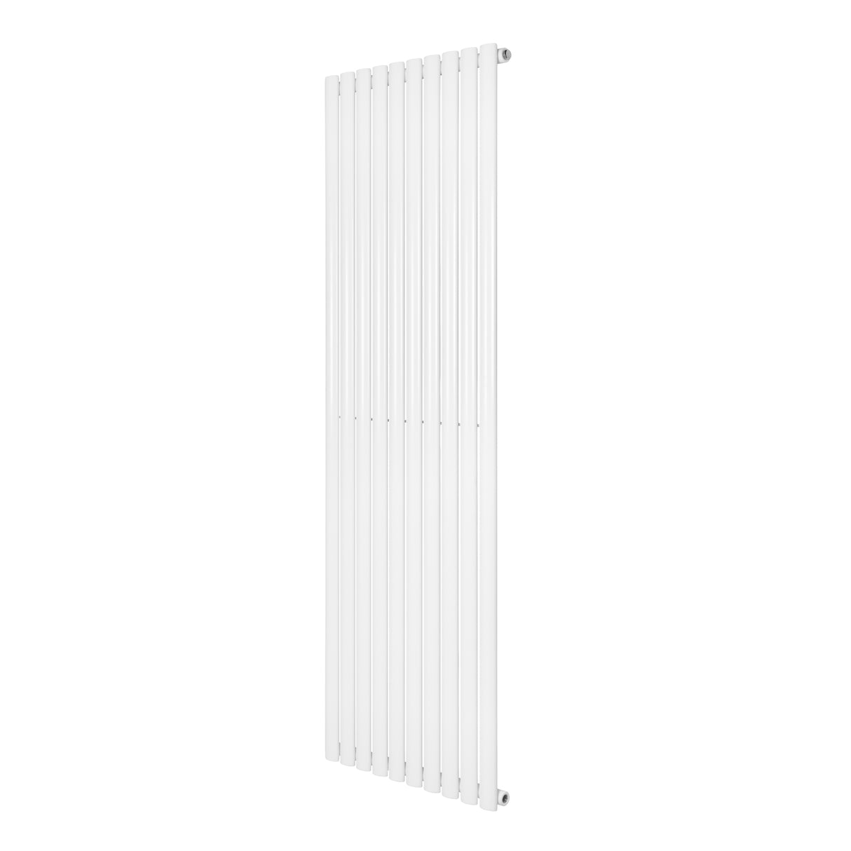 Ovale design radiator in wit, 1 kolom, 1800 mm x 600 mm, met een strakke, moderne uitstraling en gladde afwerking