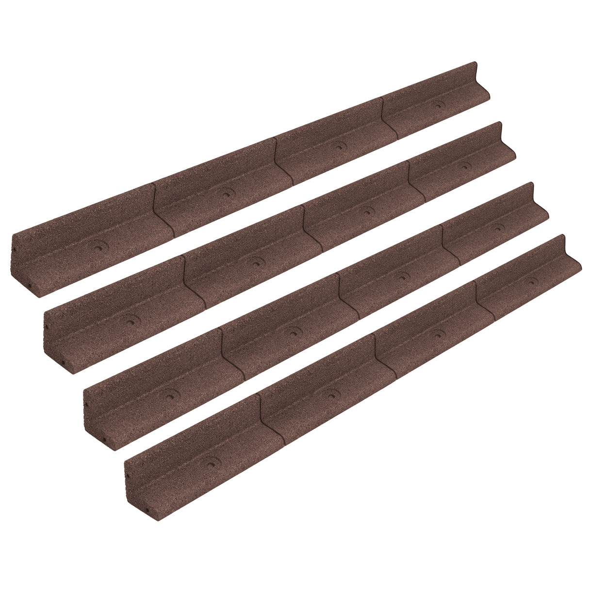 Flexibele Tuinrand 4 x 1,2 m - Bruin