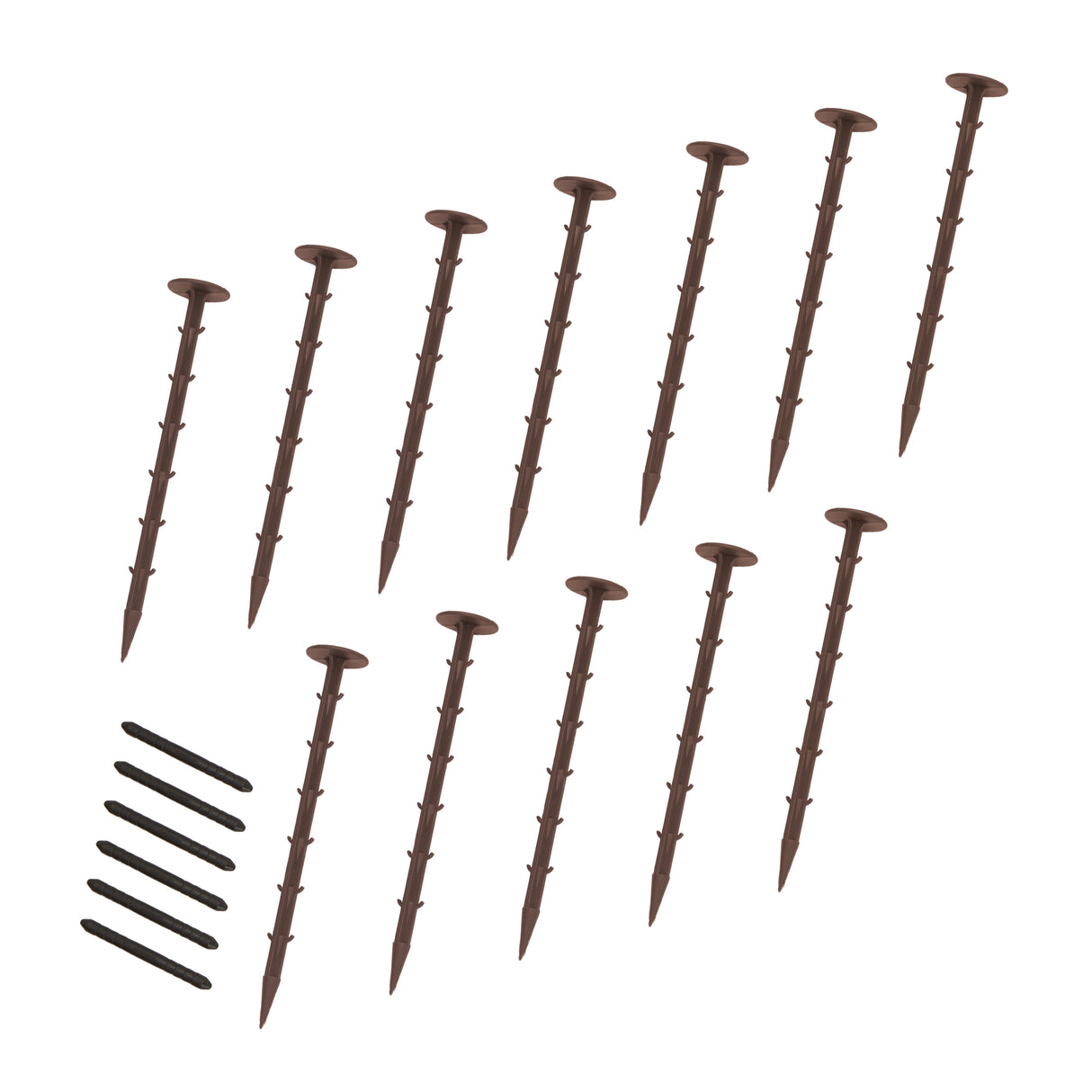 Flexibele Tuinrand 6 x 1,2 m - Bruin