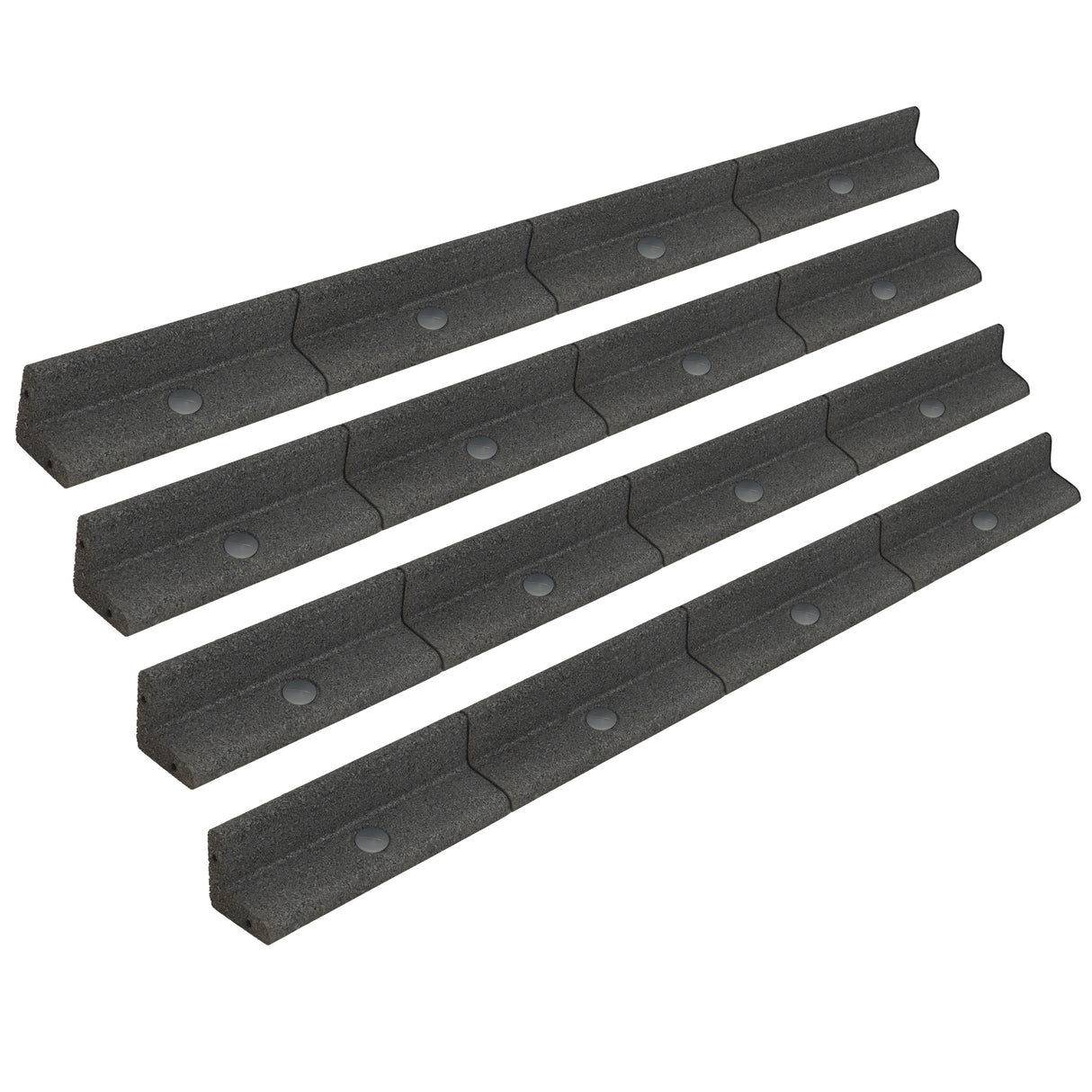 Flexibele Tuinrand 4 x 1,2 m - Grijs