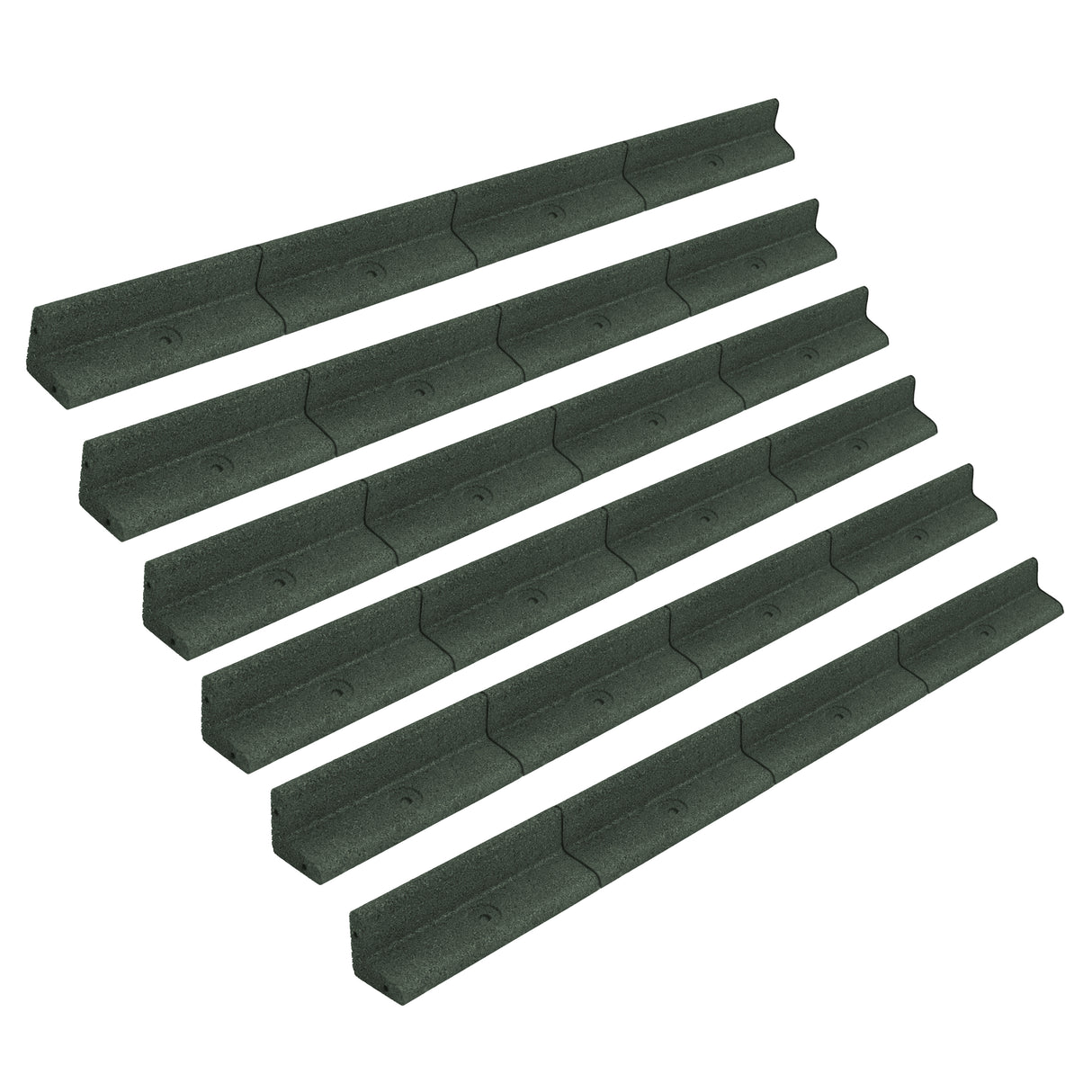 Flexibele Tuinrand 6 x 1,2 m - Groen