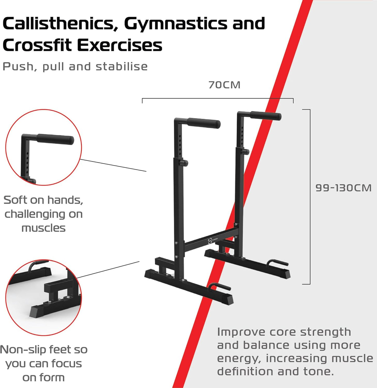 Parallettes XL Dip Bars