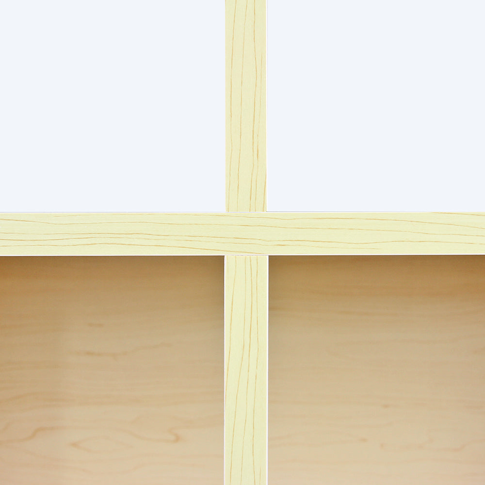 B1200 1/4 Glazen Toonbank - Esdoorn