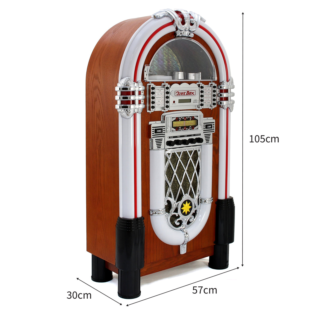 Retro Jukebox & CD-Opbergtas