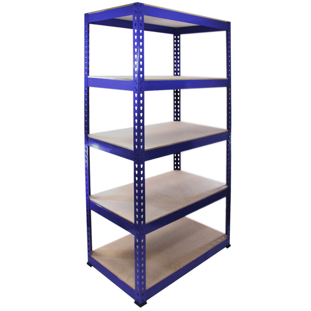 Q-rax Stellingkast - 90x50x182 cm - Blauw