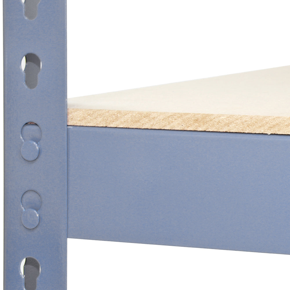 3 x Q-Rax Grijze Metalen Stellingkasten 120 x 50 x 180cm