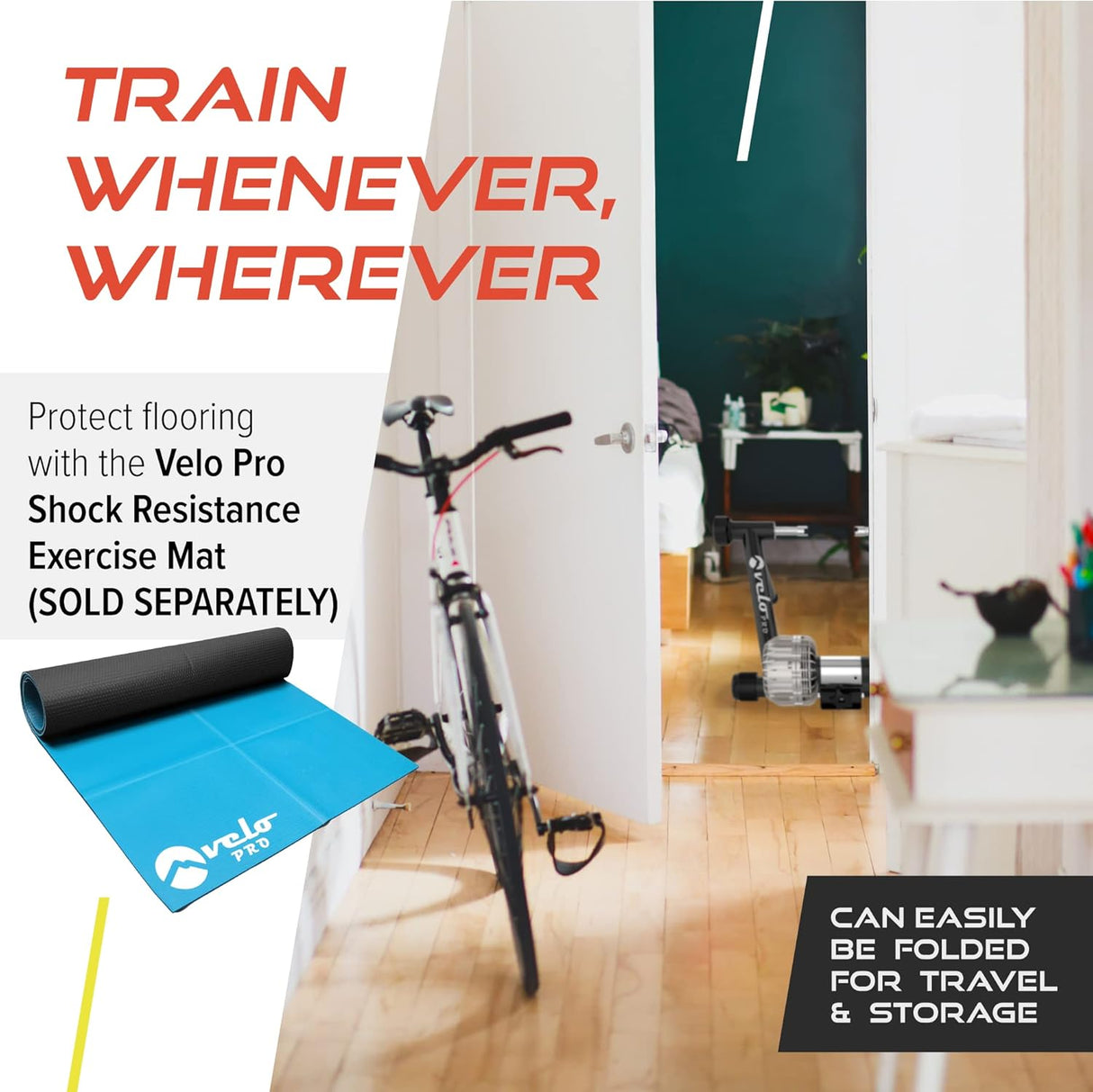 Velo Pro Vloeistof Fietstrainer Zwart