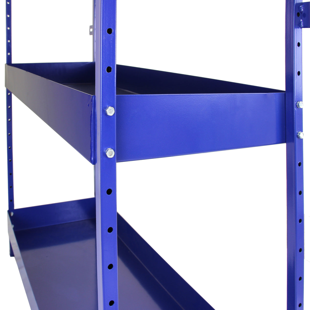 Metalen Bedrijfswagen stelling - Staal - Blauw