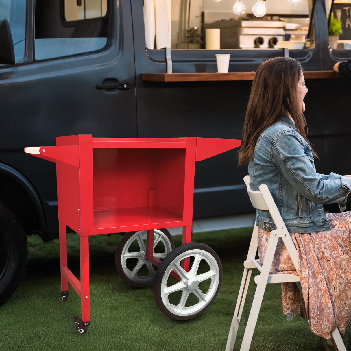 KuKoo Popcornmachine met Onderstel