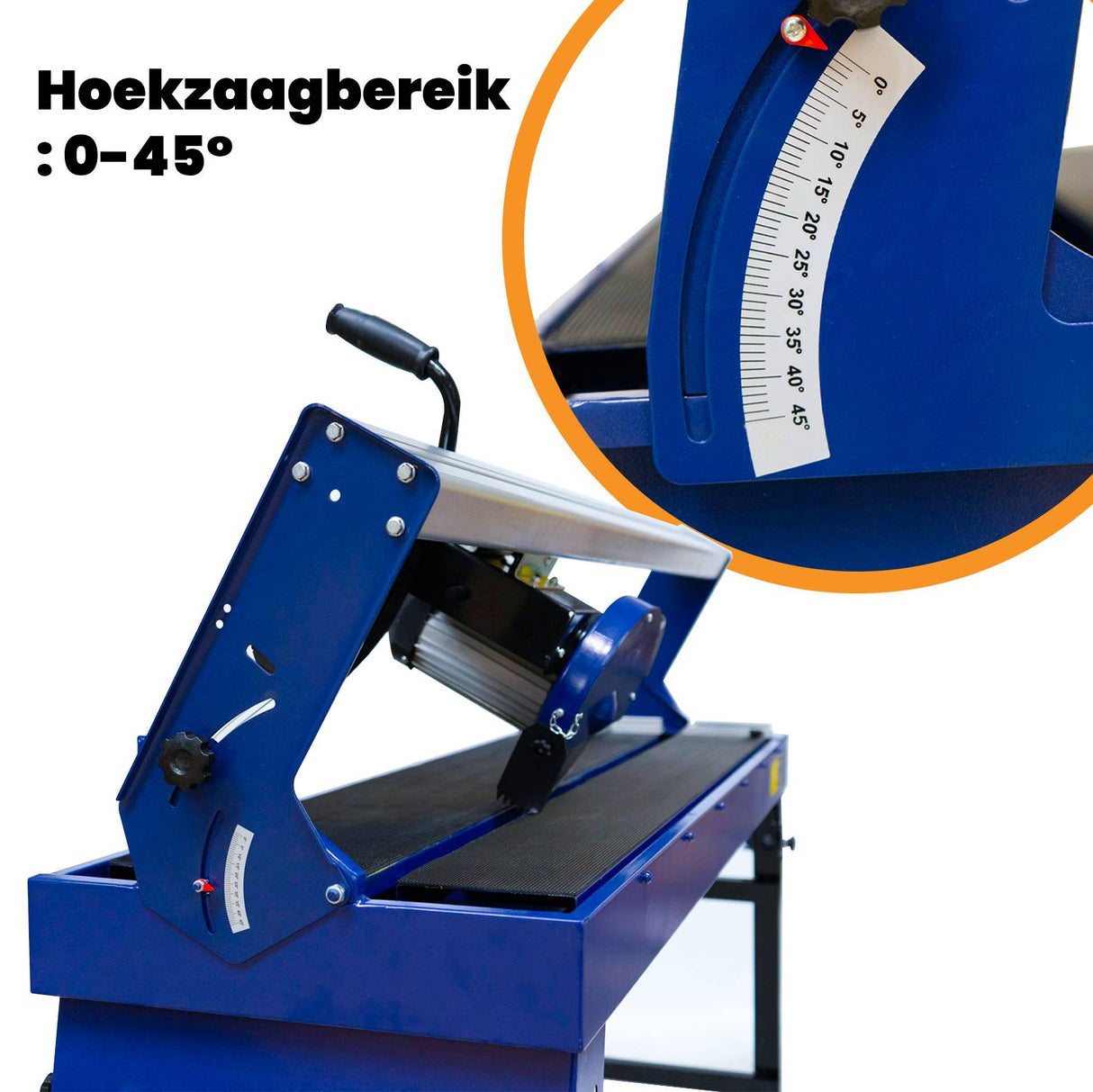 T-Mech Tegelzaag met Tafel – 1200mm / 1400W