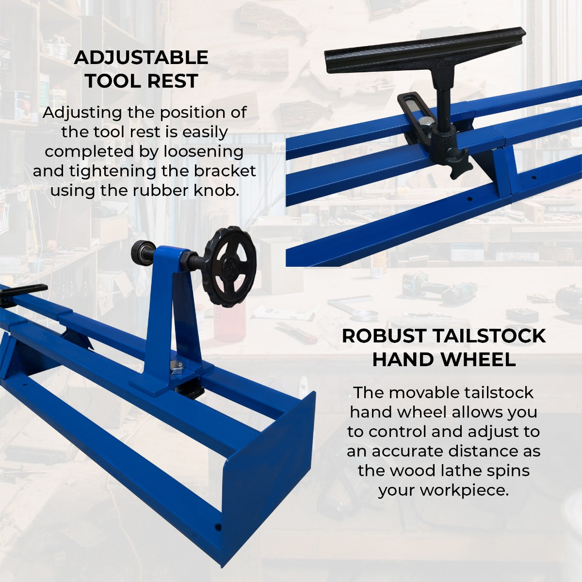 T-Mech Houtdraaibank
