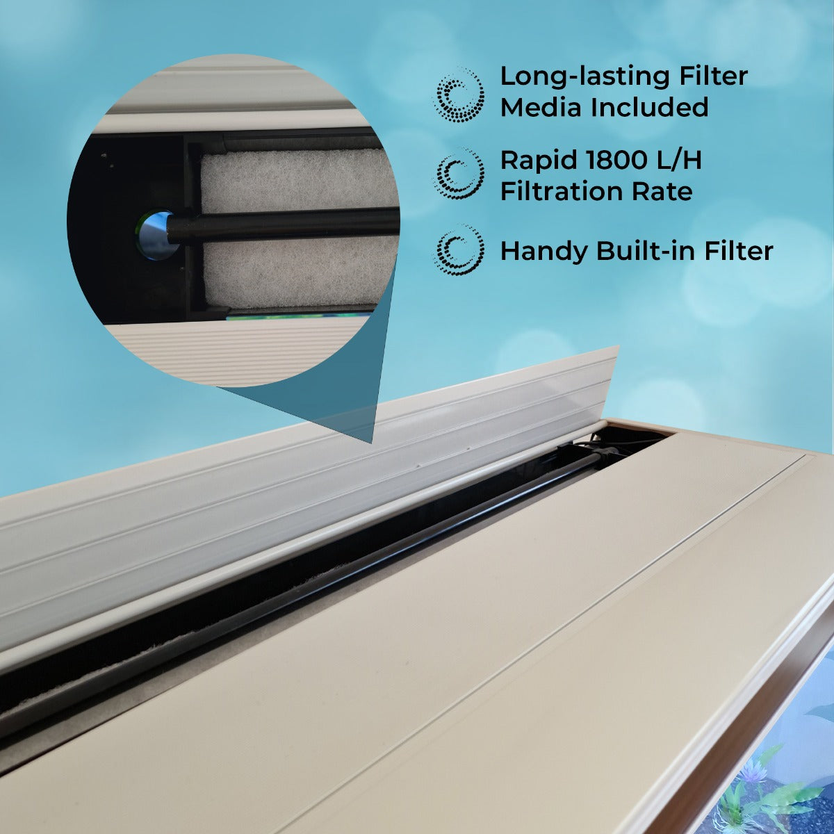 Aquarium & Meubel set 300L - 120x70x39 cm - Wit