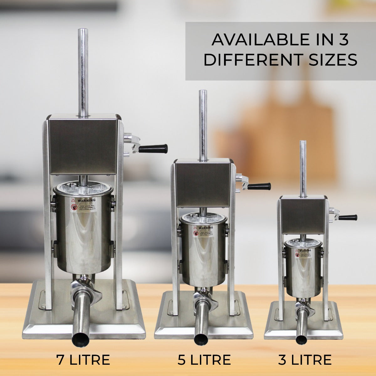 Bundel: Kukoo 7 Liter Worsten Vuller + KuKoo Worsten Knipper