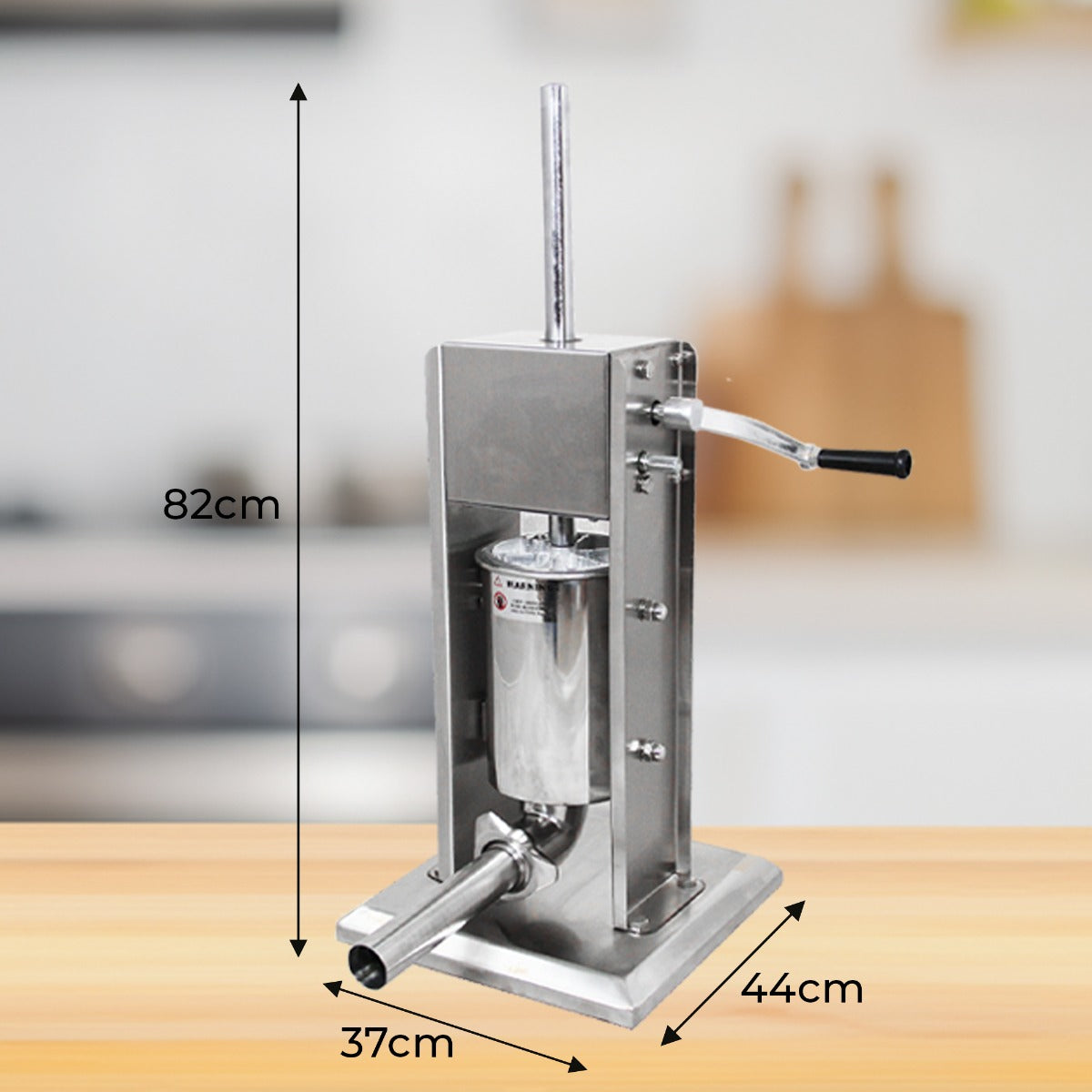 Bundel: Kukoo 7 Liter Worsten Vuller + KuKoo Worsten Knipper