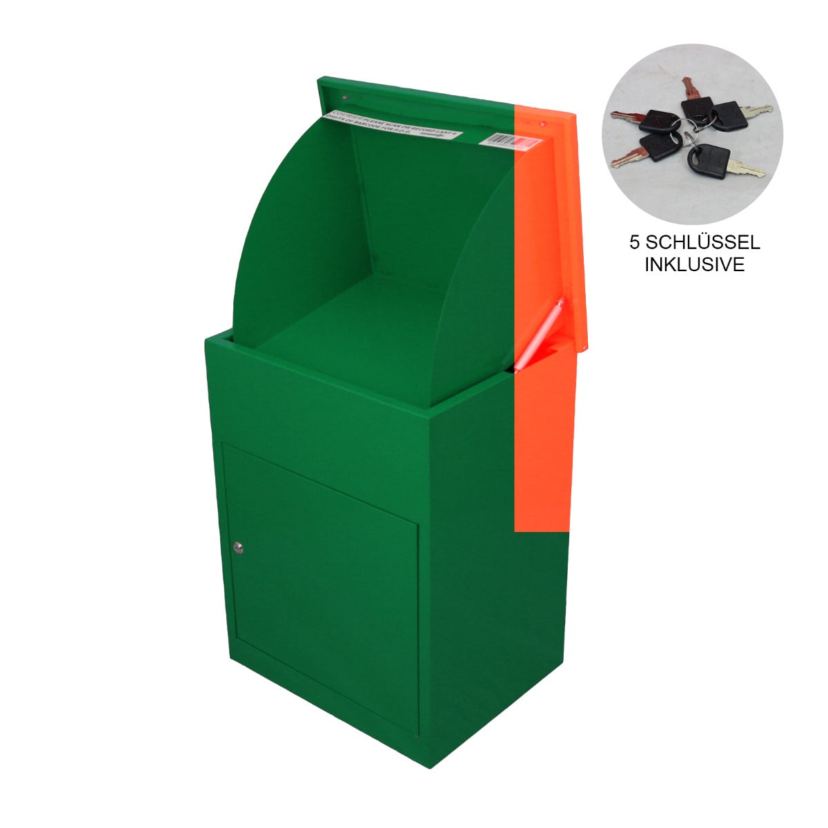 Pakketbrievenbus - Groen