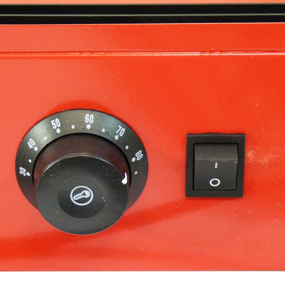 KuKoo Warmhoudvitrine - Glas - 60 cm breed