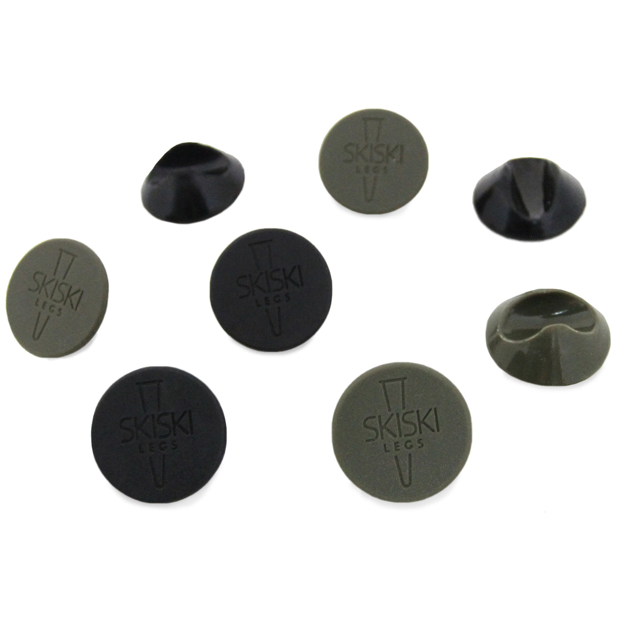 4 x Pinpoot Voetjes Vloerbeschermers - Zwart