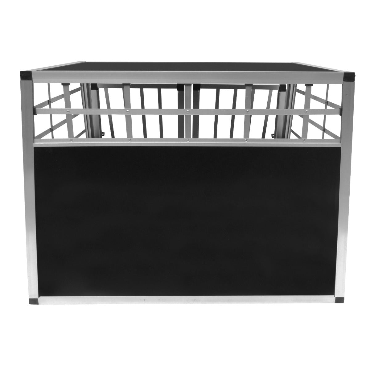 Hondenkooi voor auto - alumunium - 2 deuren - Large