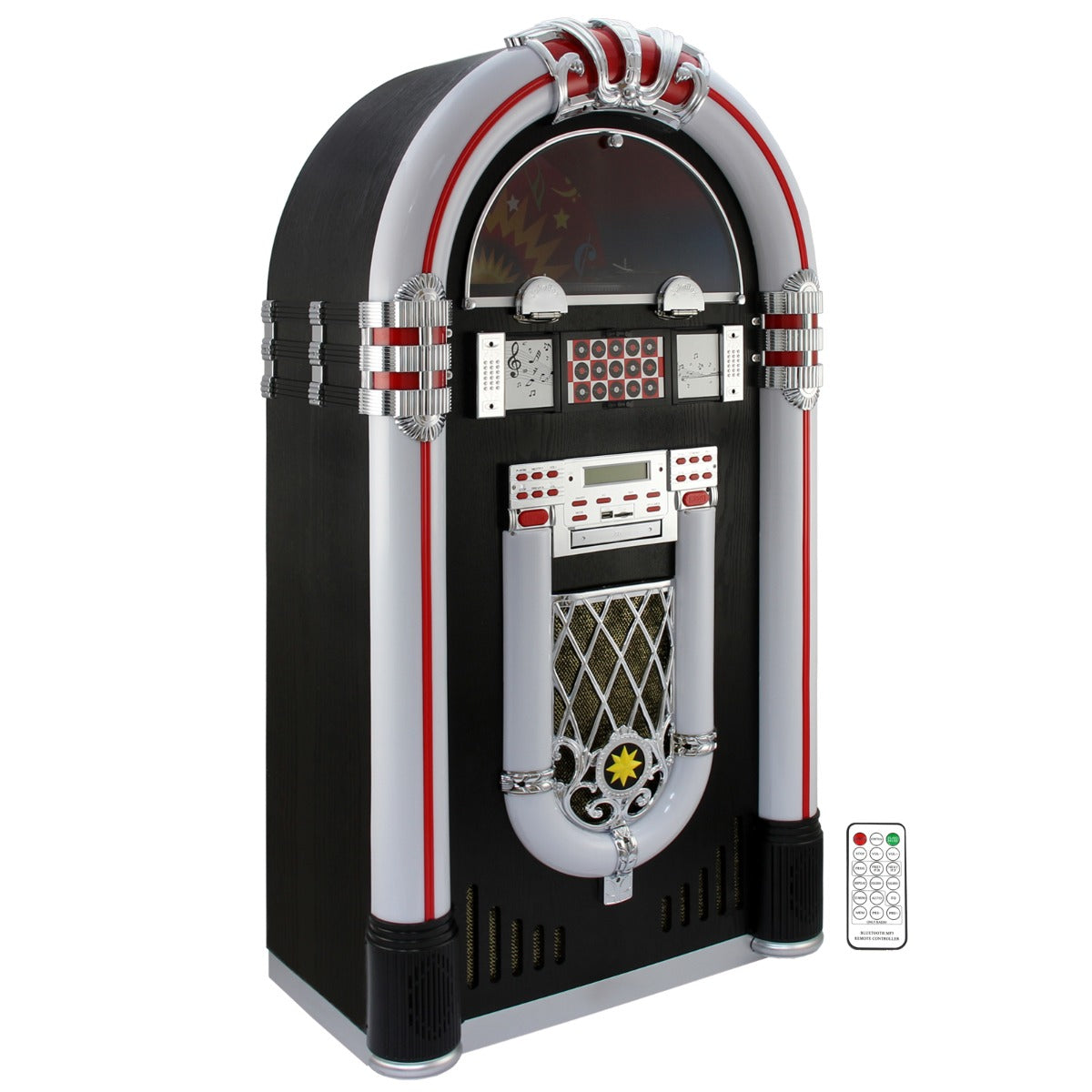 Jukebox Vinyl Platenspeler & Geluidssysteem