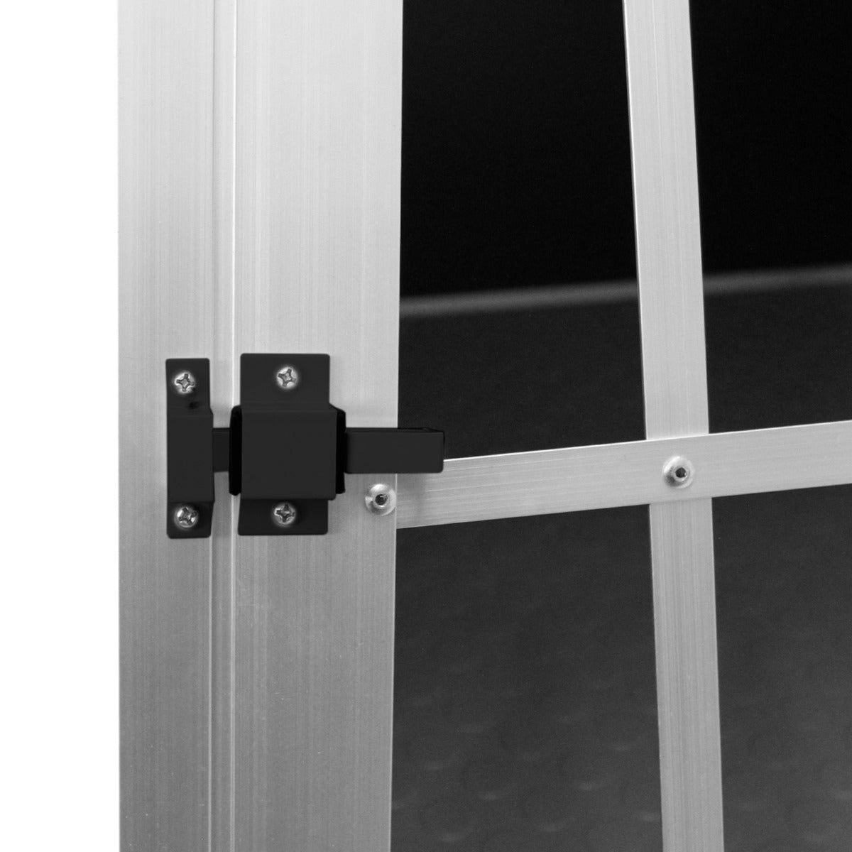 Hondenkooi voor auto - Alumunium - 1 deur - Medium