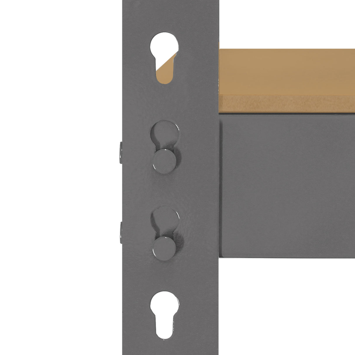 Q-Rax Stellingkast - 160x60x160 cm - Grijs