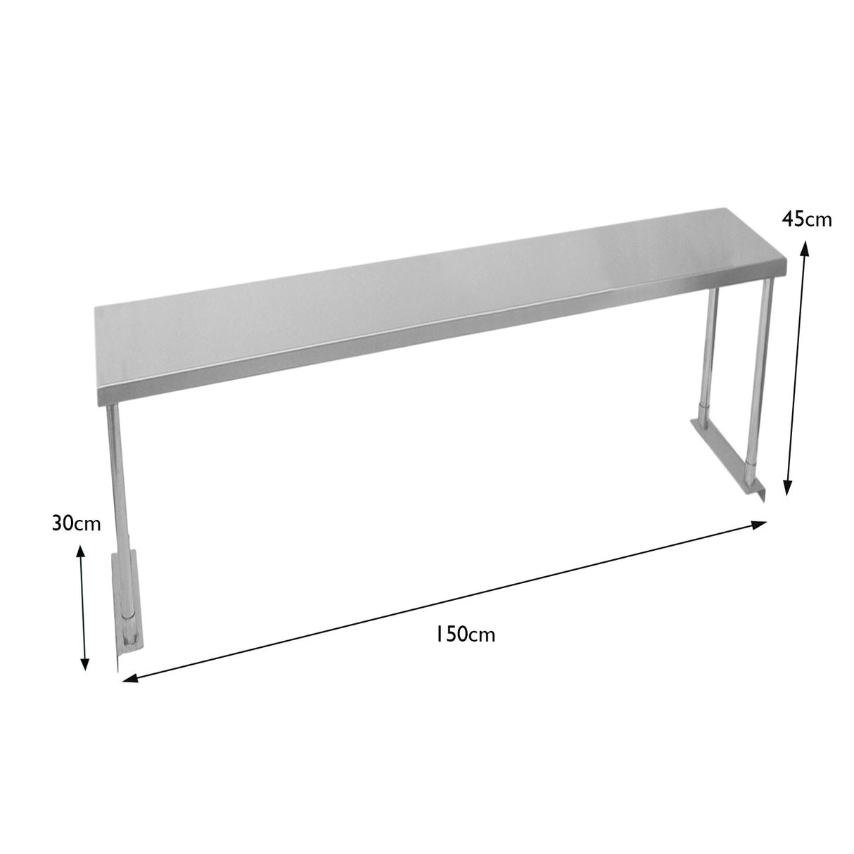KuKoo - Bovenschap voor werktafel - 150 cm L