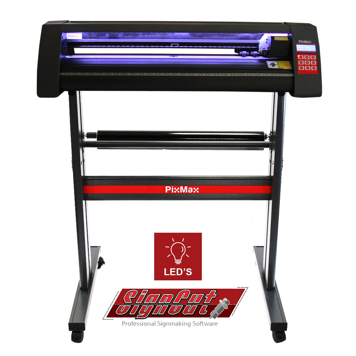 Vinyl Snijplotter & standaard, Signcut pro & LED