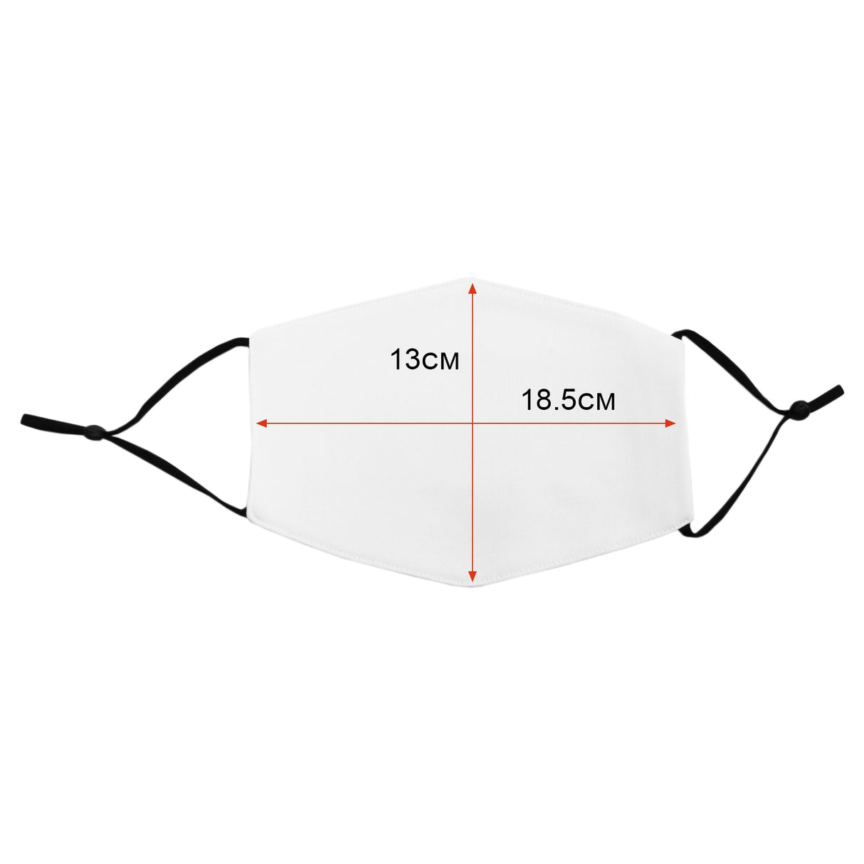 Sublimatie Mondkapjes - Groot - Set 10