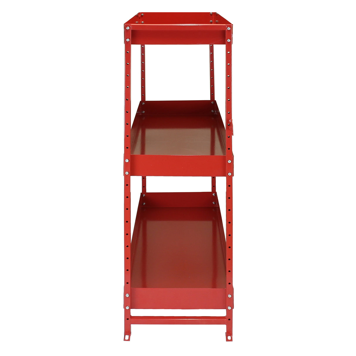 Metalen Bedrijfswagen stelling - Staal - Rood