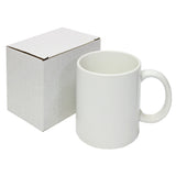 36 Witte Sublimatie Mokken met blanco doosjes