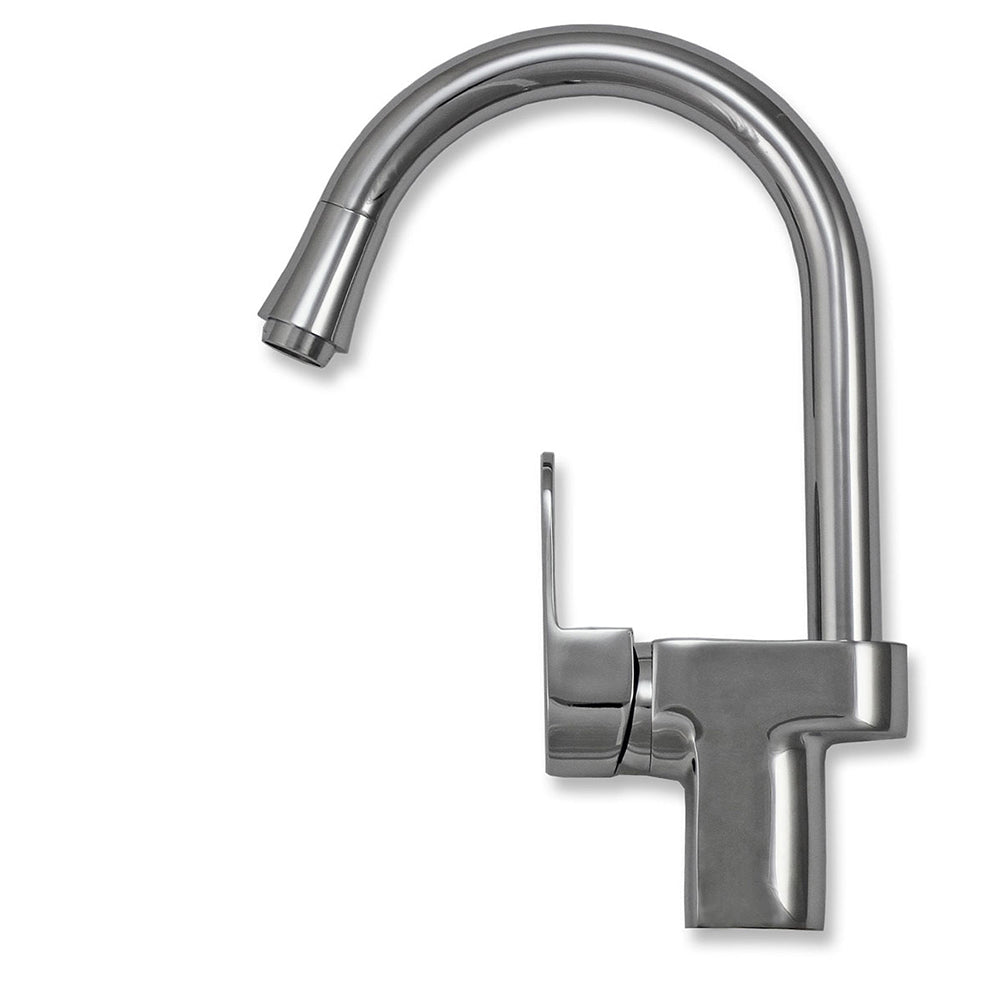 Premium RVS Keukenspoelbak & Confetti Kraan