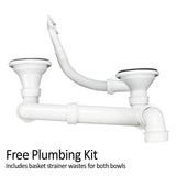 Premium RVS Keukenspoelbak & Confetti Kraan