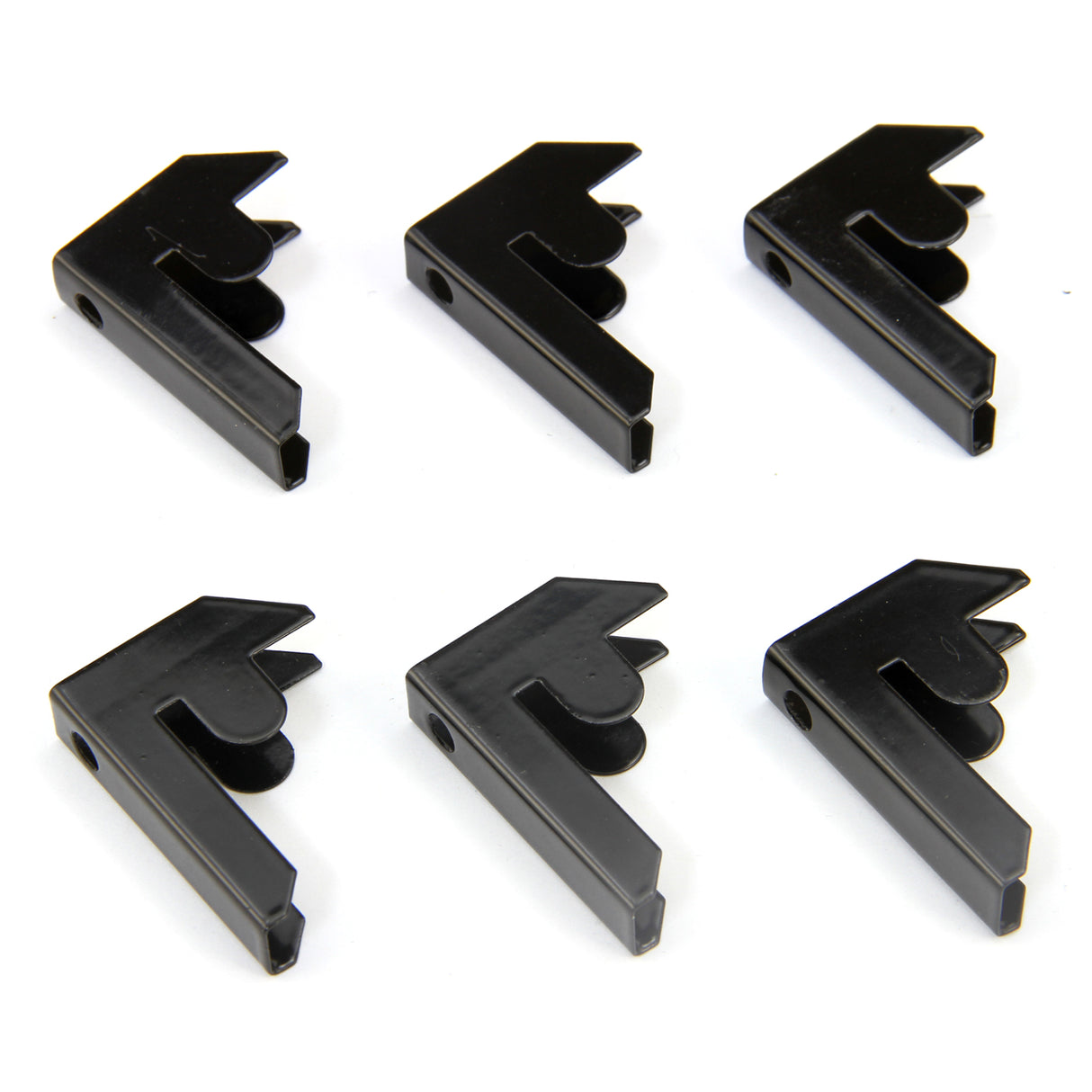 Monsterrekken T-Rax Stelling Verbinders  - Zwart (6 pack)