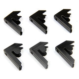 Monsterrekken T-Rax Stelling Verbinders  - Zwart (6 pack)