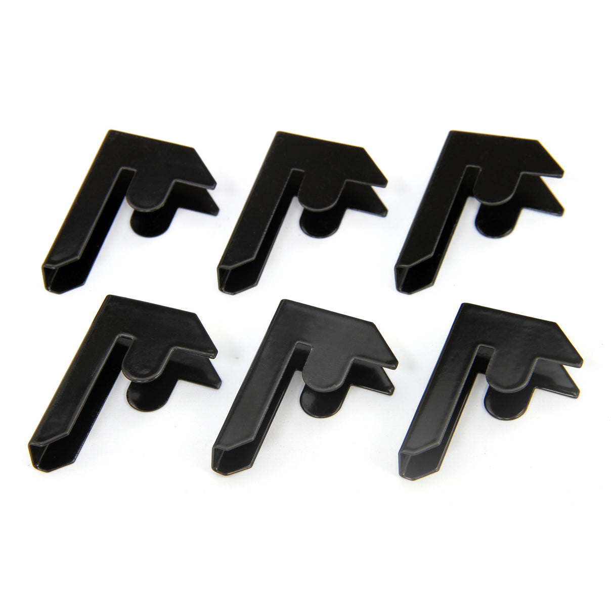 Monsterrekken T-Rax Stelling Verbinders  - Zwart (6 pack)