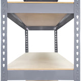 10 x Q-Rax Grijze Metalen Stellingkasten 120 x 50 x 180cm