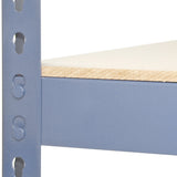 10 x Q-Rax Grijze Metalen Stellingkasten 120 x 50 x 180cm