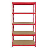 3x Z-Rax Stellingkasten - 183x90x45cm - Rood