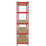 3x Z-Rax Stellingkasten - 183x90x45cm - Rood