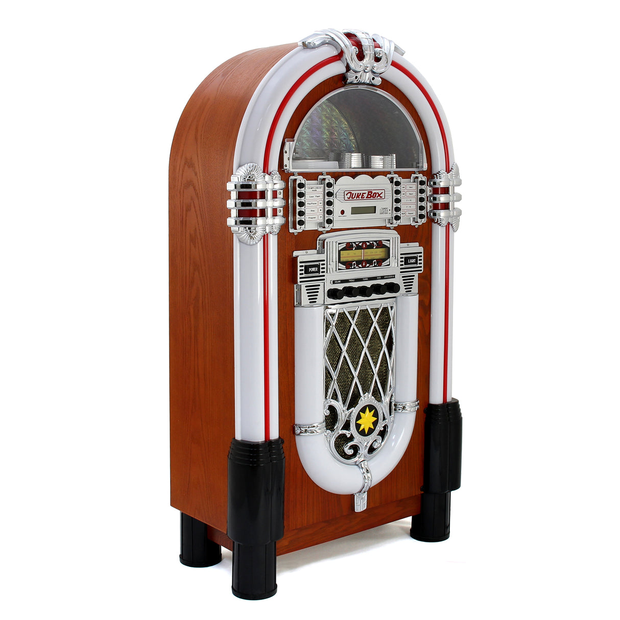 Verlichte Jukebox-Geluidssysteem in Retrostijl