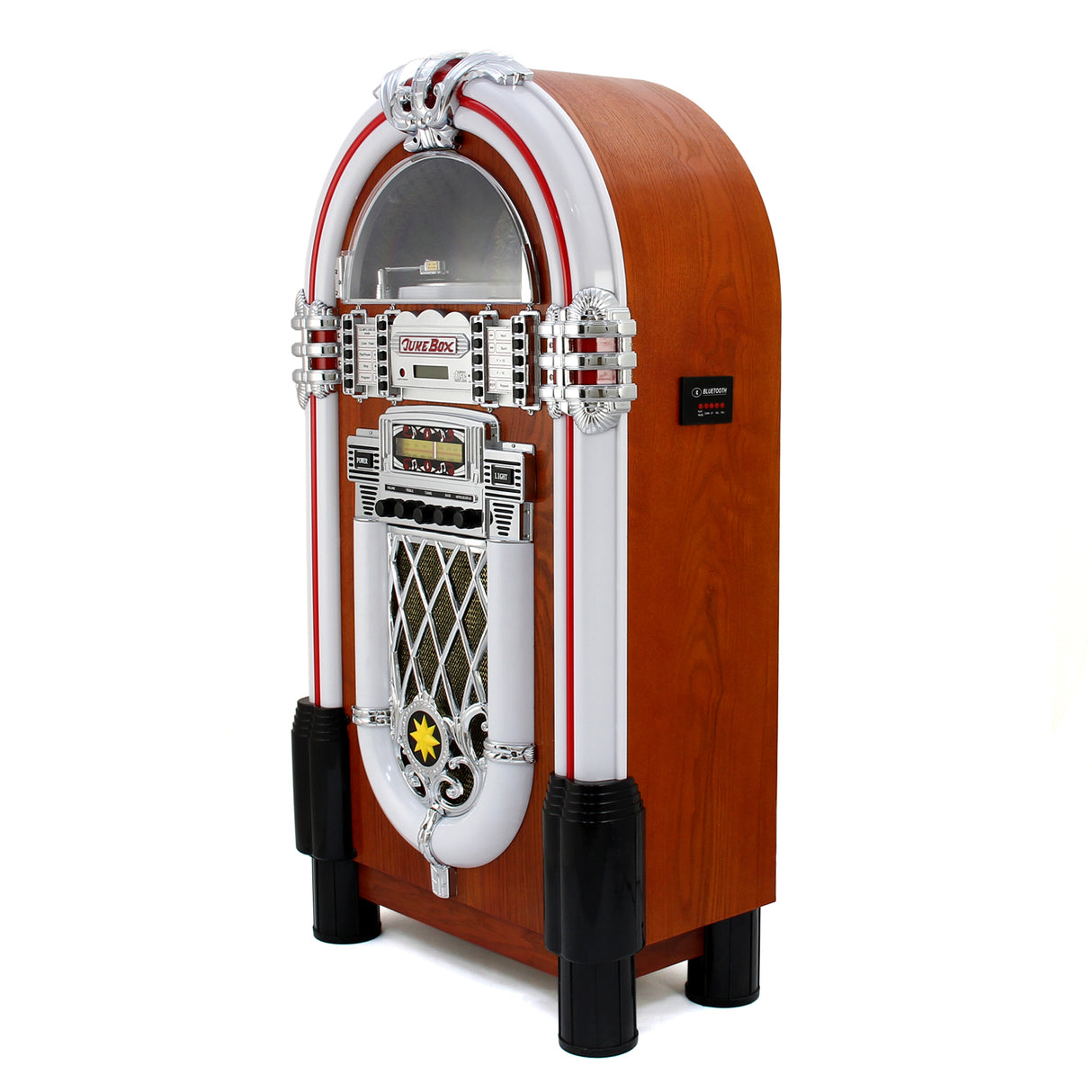 Verlichte Jukebox-Geluidssysteem in Retrostijl