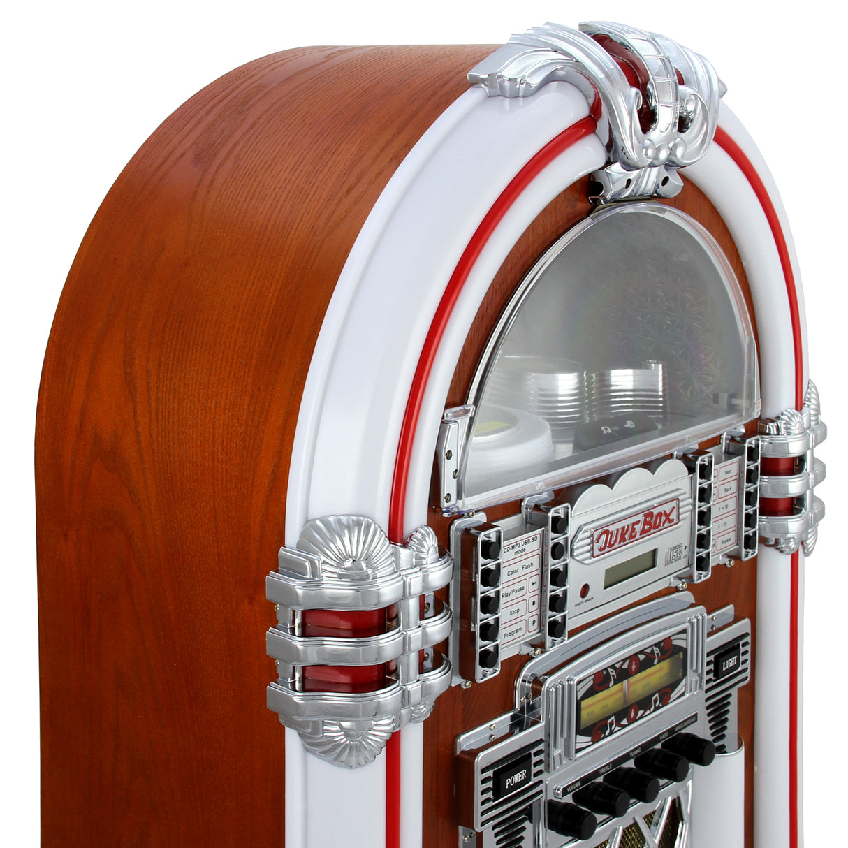 Verlichte Jukebox-Geluidssysteem in Retrostijl